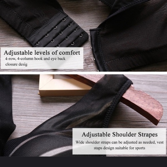 💗New wireless deep v ultra thin adjustable bra - Picture 7 of 8